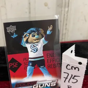 Seattle Kraken Buoy Young Guns Rookie Card