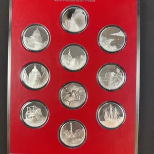 The Great Canadian Landmarks Sterling Silver