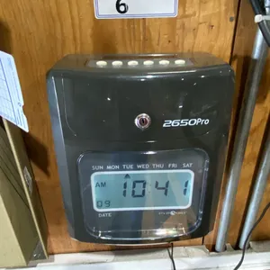 PYRAMID 2650PRO  EMPLOYEE PUNCH CLOCK SYSTEM