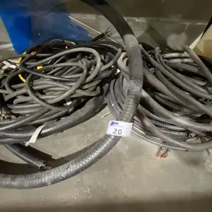 LARGE GROUP OF ASSORTED HEAVY DUTY ELECTRICAL CABLE