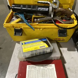 TOOL BOX WITH ASSORTED TOOLS, 2 TERMINAL AND CONNECTOR KIT & O-RING SET