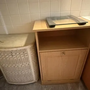 Laundry Hamper, Cabinet, and Bathroom Scale