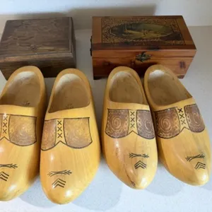 Handmade Wood Shoes and Boxes
