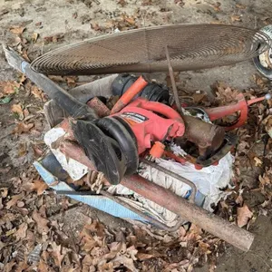 Scrap pile.