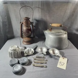 Tea Kettle, Lantern, Bottle Opener & Atlas Tapper