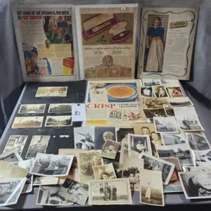 VTG Collectible Advertisements and VTG Photos