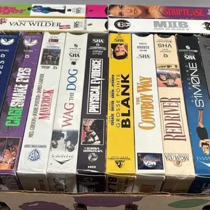 Vintage VHS MOVIE LOt