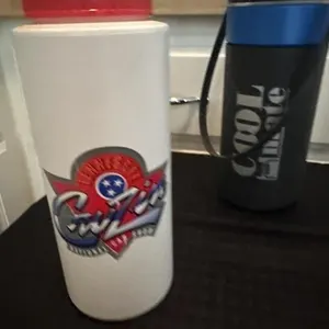 Travel drink bottles plastic 4 total 
National
