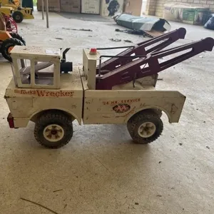 1970s Mighty Tonka Double Boom Wrecker, model