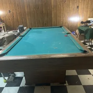 Pool table 99inLx55inWx32.5inH