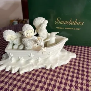 Snowbabies department 56 "Winken, Blinken, & Nod?