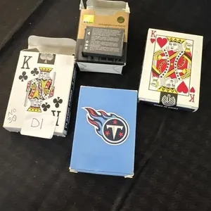 3 playing cards. One is missing 3 hearts and