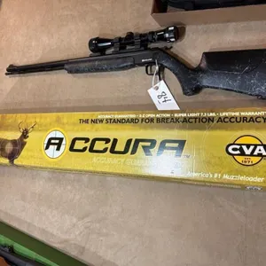 CVA Accura 50cal Black Powder Rifle