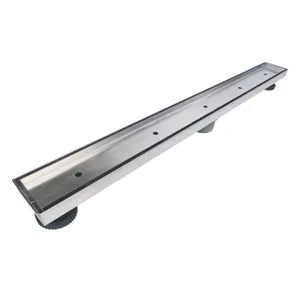 in. SS Linear Shower Drain Tile Insert