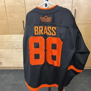 BLACK JERSEY #88 BRASS