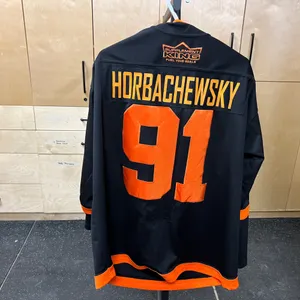BLACK JERSEY #91 HORBACHEWSKY