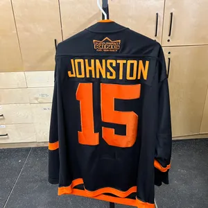 BLACK JERSEY #15  JOHNSTON