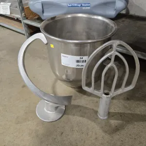 Mixer Attachments: Stainless Steel Bowl, Dough Hook, Flat Beater