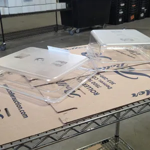Plastic Food Pans, Various Sizes