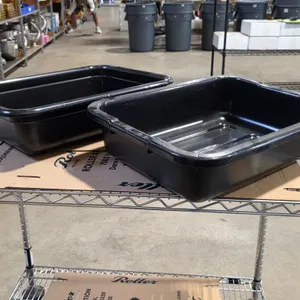 (8) Plastic Bus Tubs