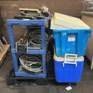Bulk Electrical Parts, Wiring Conduit, Control Box Components & Storage Totes