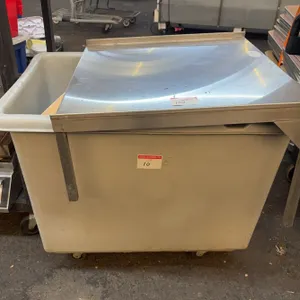 Stainless Steel Food Service Chutes, Lids & Inserts in Bin