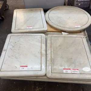 Commercial Table Top Lot – Faux Marble Surfaces, Various Sizes