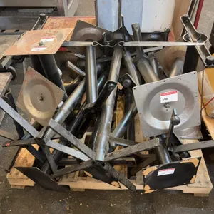 Bulk Steel Table Base Frames – Square Mount Plates & Pedestal Columns