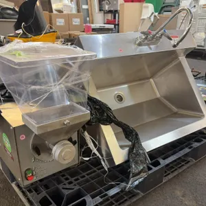 Commercial Ice Shaver/Crusher w/ Stainless Steel Single-Basin Hand Sink – Restaurant Equipment Lot