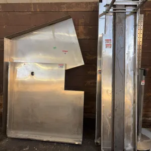 Stainless Steel Counters, Shelving & Frames – Commercial Kitchen Components Lot