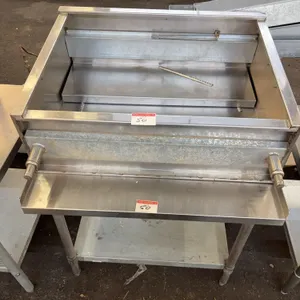 Stainless Steel Commercial Prep Table w/ Overshelf/Top Rack – Restaurant Equipment