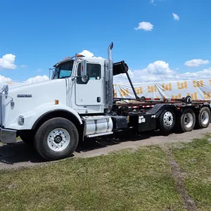2015 KENWORTH T800 TRI ROLL OFF TRUCK VIN: 1NKDLP0X6FJ451837