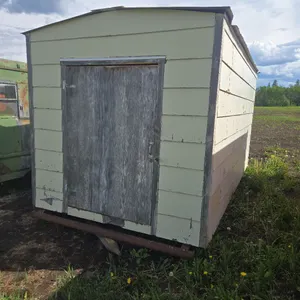 Wood Storage Shed on Skid