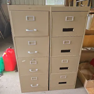 2- 4 Drawer Filing Cabinets