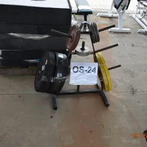 Weight Rack with Weights