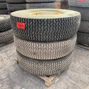 (3) 14R24 Michelin Tires W/ Rims