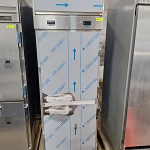 NEW Beverage Air 27" Cross Temperature 2 Half Door Refrigerator/Freezer, Model CT12-12HC-1HS, 33"x28"X77.5", 115V, 5.8A, Runs and Cools, New List Pric