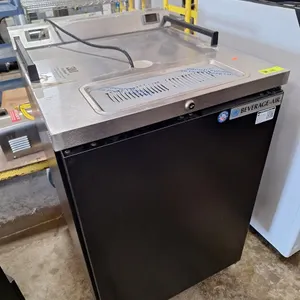 NEW Beverage Air 24" Dual Zone Wine/Beverage Cooler, Model DZ-24-1-B, 28"x24"x38", Runs and Cools, List Price $11,223