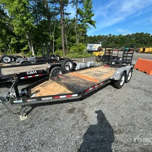 2018 MMDI 614SLTD 14 ft T/A Equipment Trailer