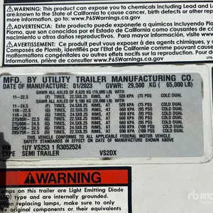 2024 Utility 4000D-X 53 ft x 102 in T/A Van Trailer