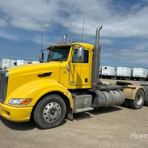 2012 Peterbilt 386 T/A Day Cab Truck Tractor