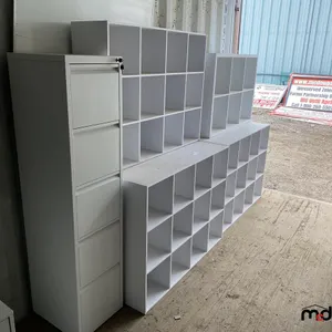 Multi Segment Storage Shelves & Cabinet (Contents Included)
 UNRESERVED