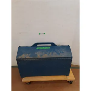 *Large Blue Wood Toolbox Dolly Not Included No Shipping