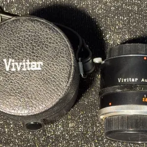 Camera Bag with Konica and Minolta Cameras and Lenses