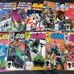 G.I.Joe A Real American Hero Comic Book Lot