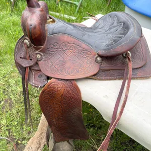 Western Rawhide Saddle by Western Rawhide, Winnipeg, Canada