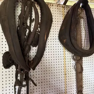 Vintage Horse Collars/Yokes with Leather Straps