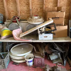 Foldable Table, Refrigeration System, Motors, and Miscellaneous Items