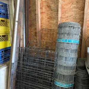 Fencing, Dog Crates, and Steel Materials