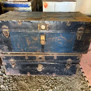 Antique Steamer Trunks Without Contents